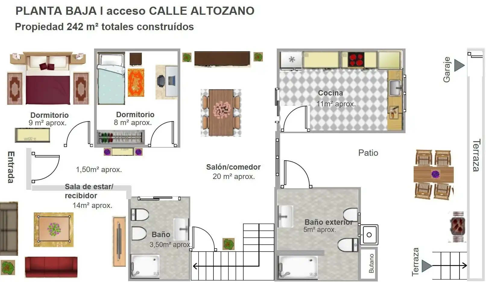 Casa o xalet en venda en Castilblanco de los Arroyos amb Aire condicionat, Calefacció i Traster