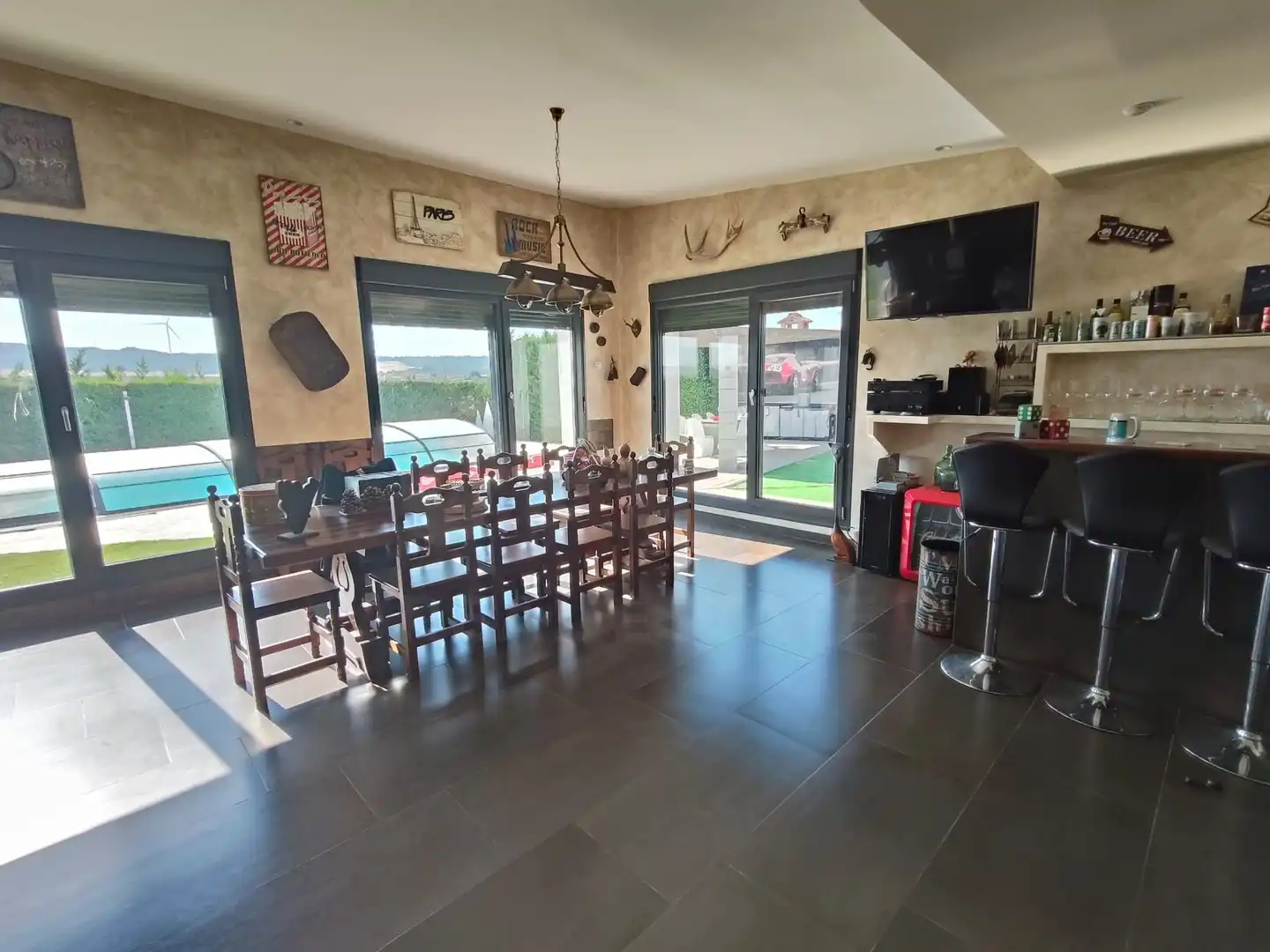 Comedor de Casa o chalet en venta en Villalobón con Aire acondicionado, Calefacción y Terraza