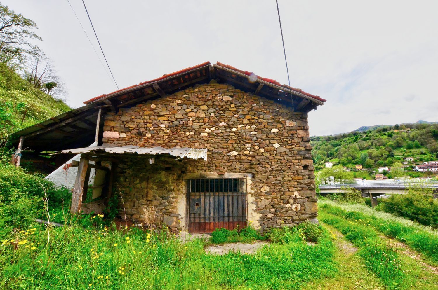 Exterior view of House or chalet for sale in Mieres (Asturias)  with Swimming Pool