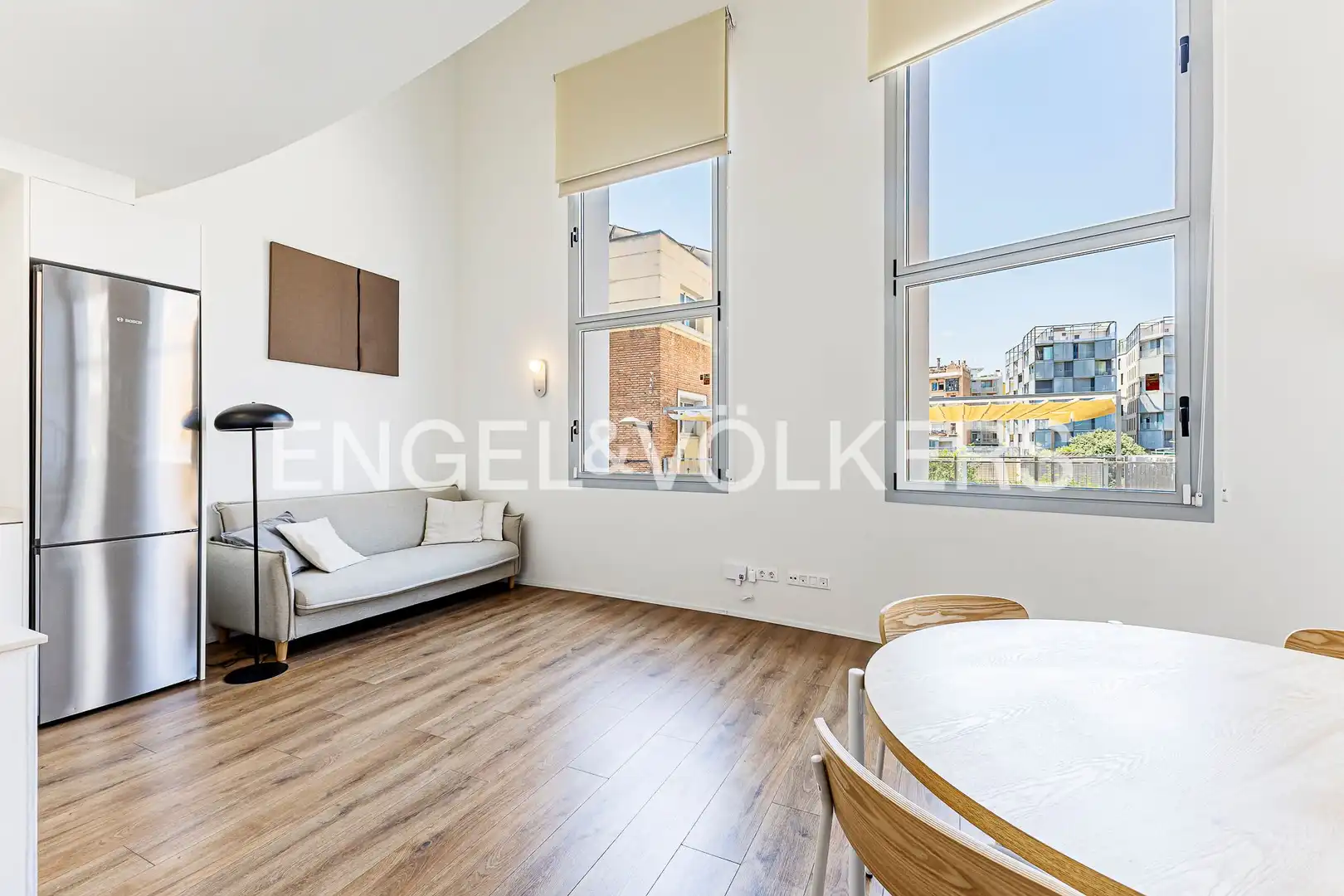 Exterior view of Duplexes for rent in Barcelona  with Air Conditioner, Heating and Private garden