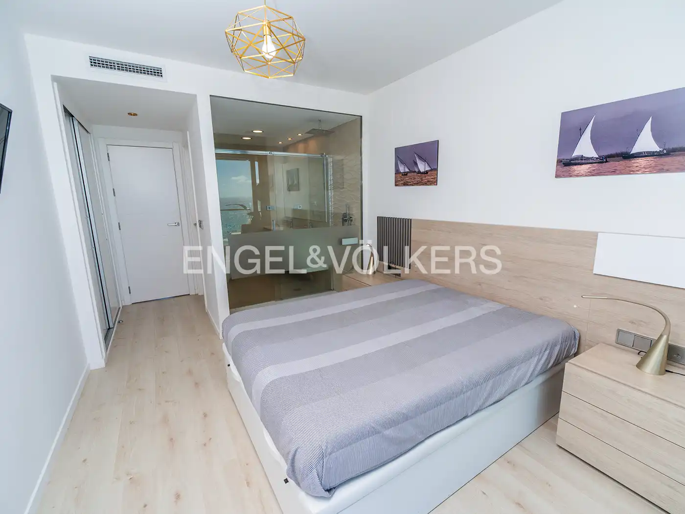Bedroom of Flat for rent in Alicante / Alacant  with Air Conditioner, Terrace and Furnished