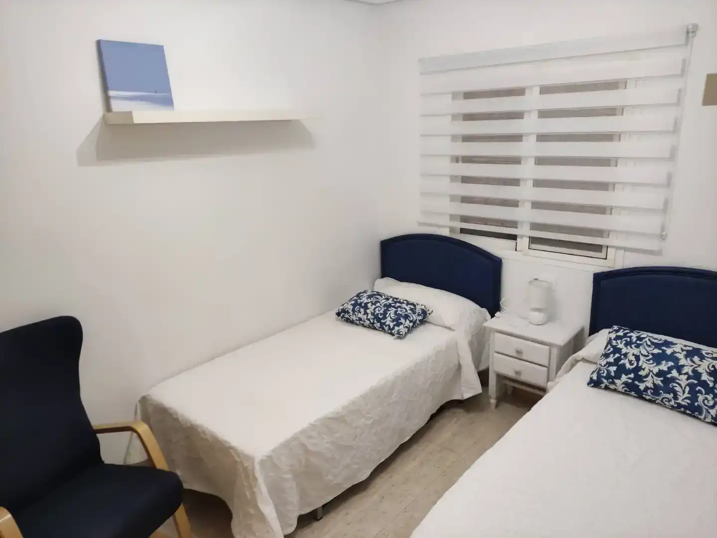 Schlafzimmer von Wohnung zur Miete in Vera mit Klimaanlage, Möbliert und Ofen