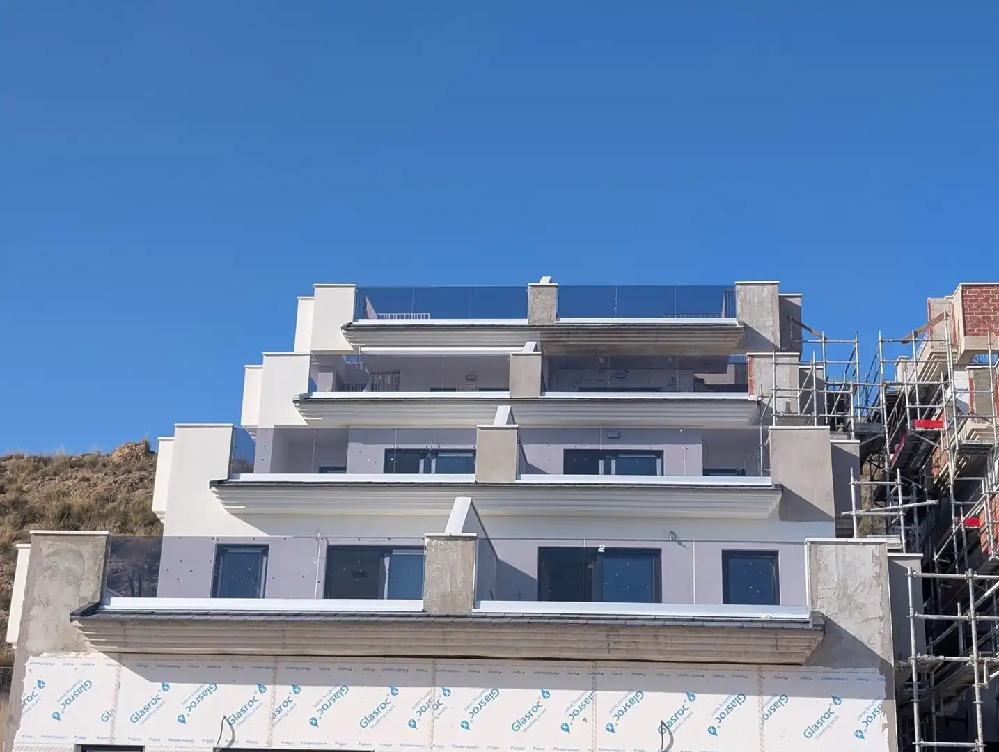 Außenansicht von Erdgeschoss zum Verkauf in Mutxamel mit Klimaanlage, Heizung und Terrasse