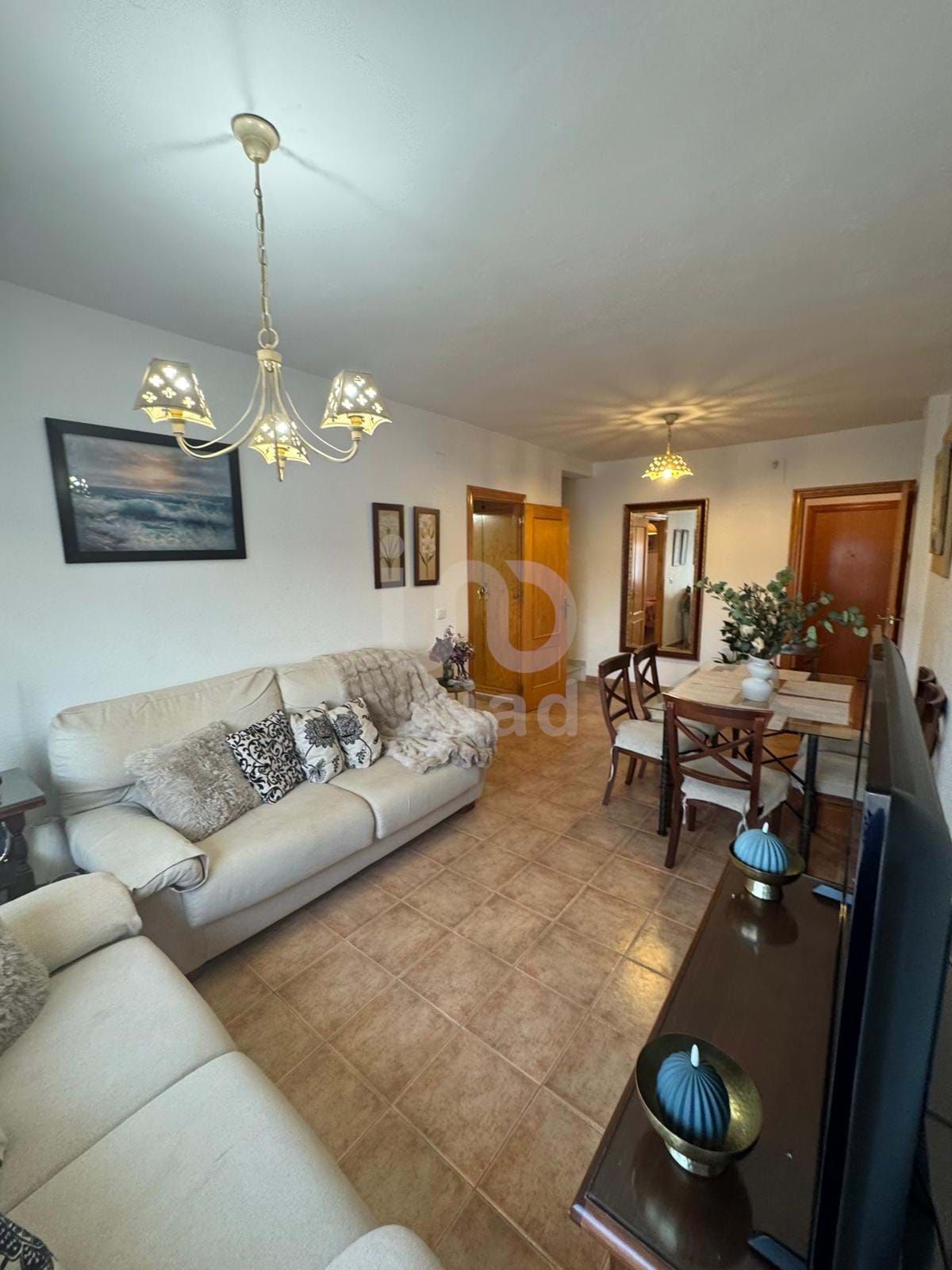 Living room of Flat for sale in La Antilla  with Terrace and Swimming Pool
