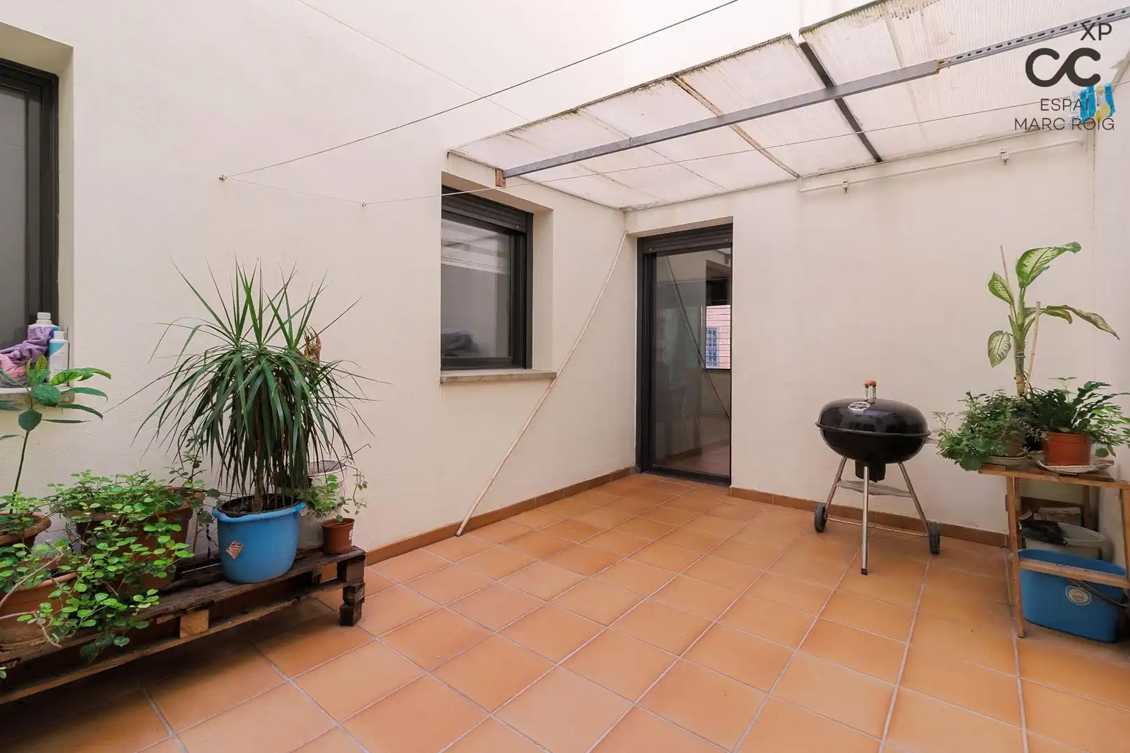 Terrasse von Erdgeschoss zum Verkauf in Figueres mit Heizung, Parkett und Terrasse