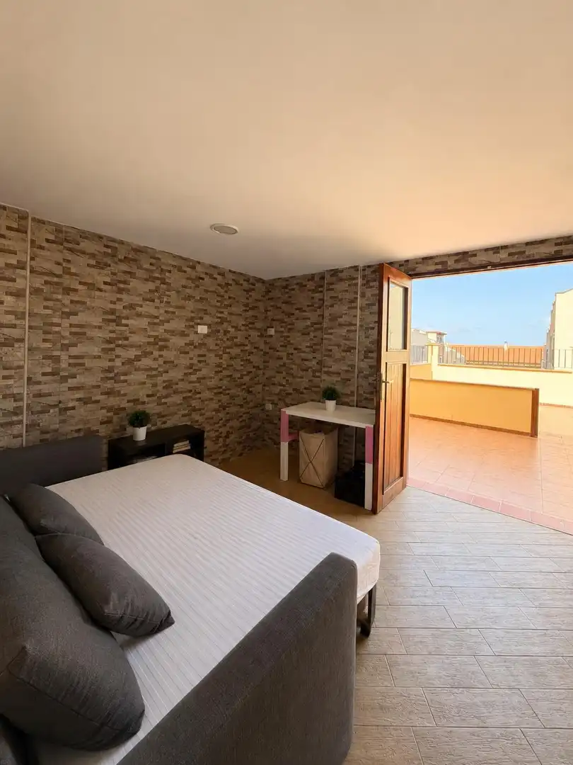 Dormitori de Casa adosada en venda en Tegueste amb Terrassa i Balcó