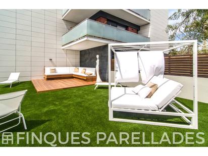 Terrace of Flat for sale in Sitges  with Air Conditioner, Heating and Private garden