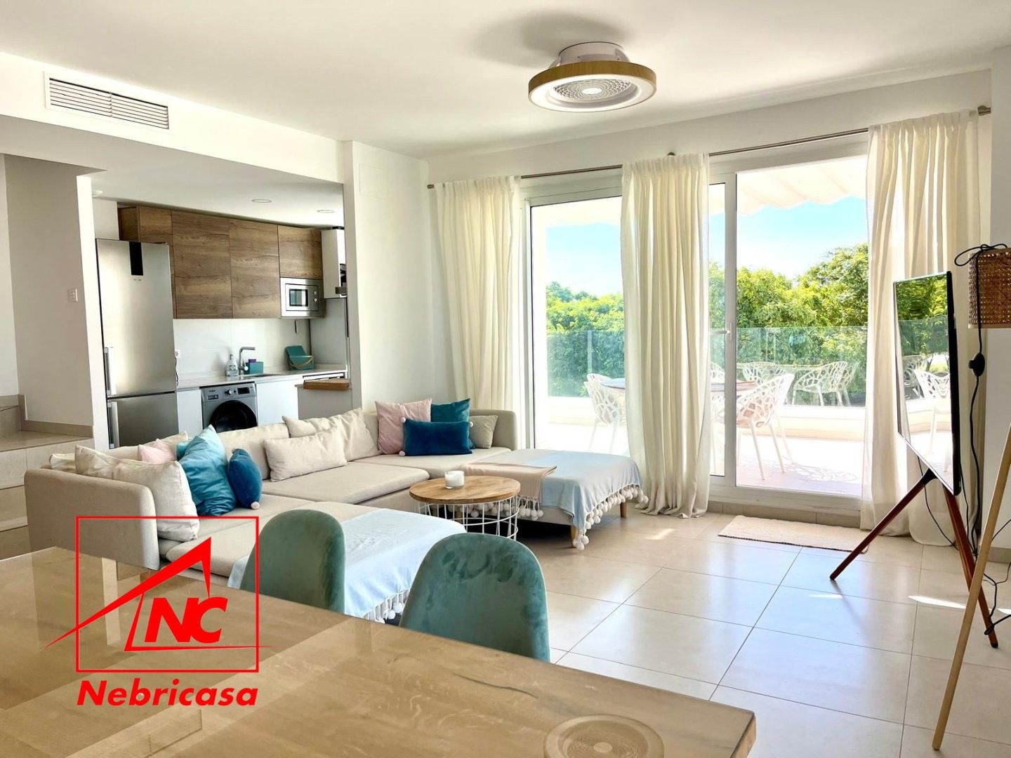 Living room of Duplex for sale in Chipiona  with Air Conditioner, Heating and Terrace