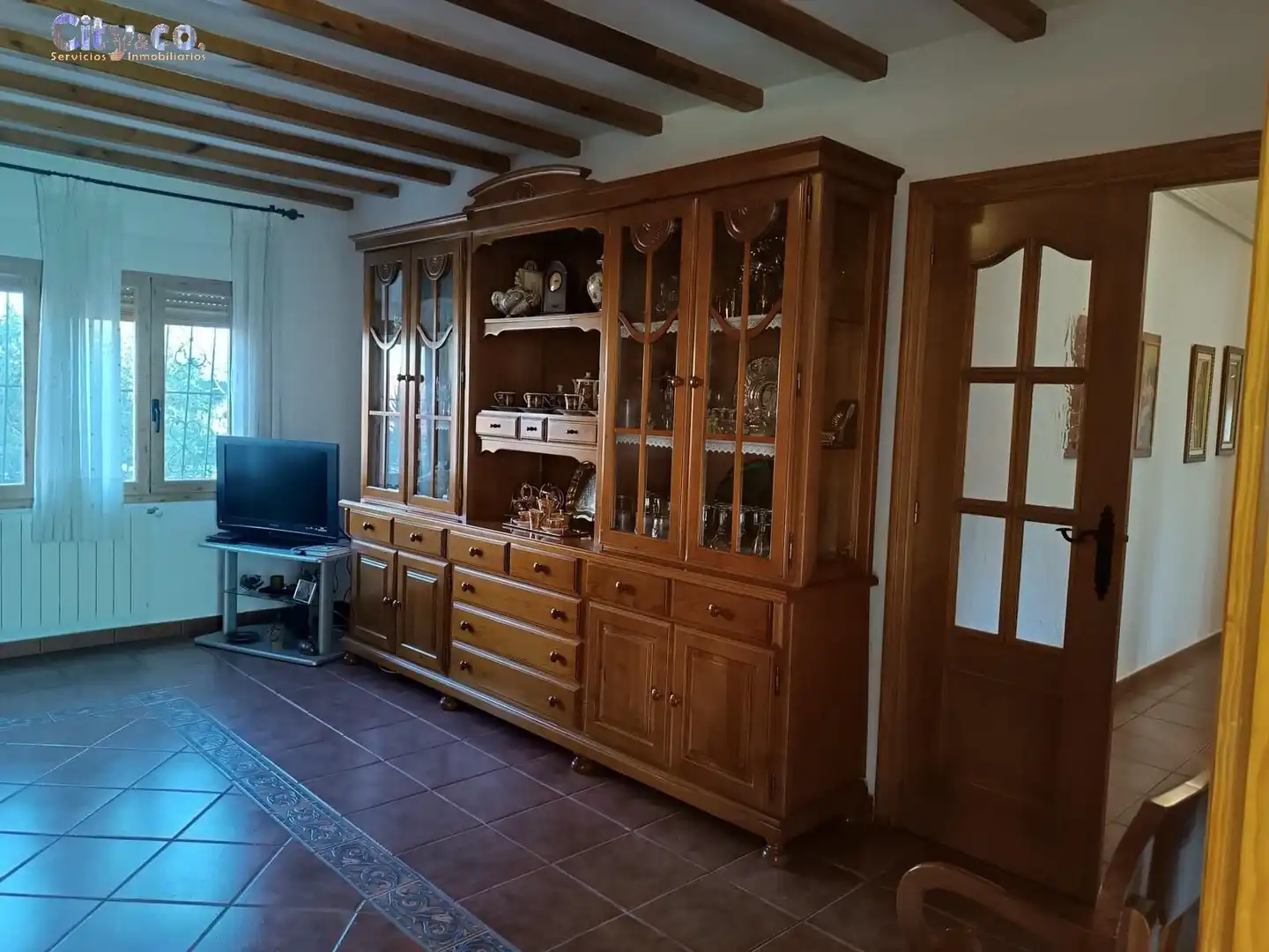 Living room of Houses for sale in Molina de Segura  with Air Conditioner, Heating and Private garden