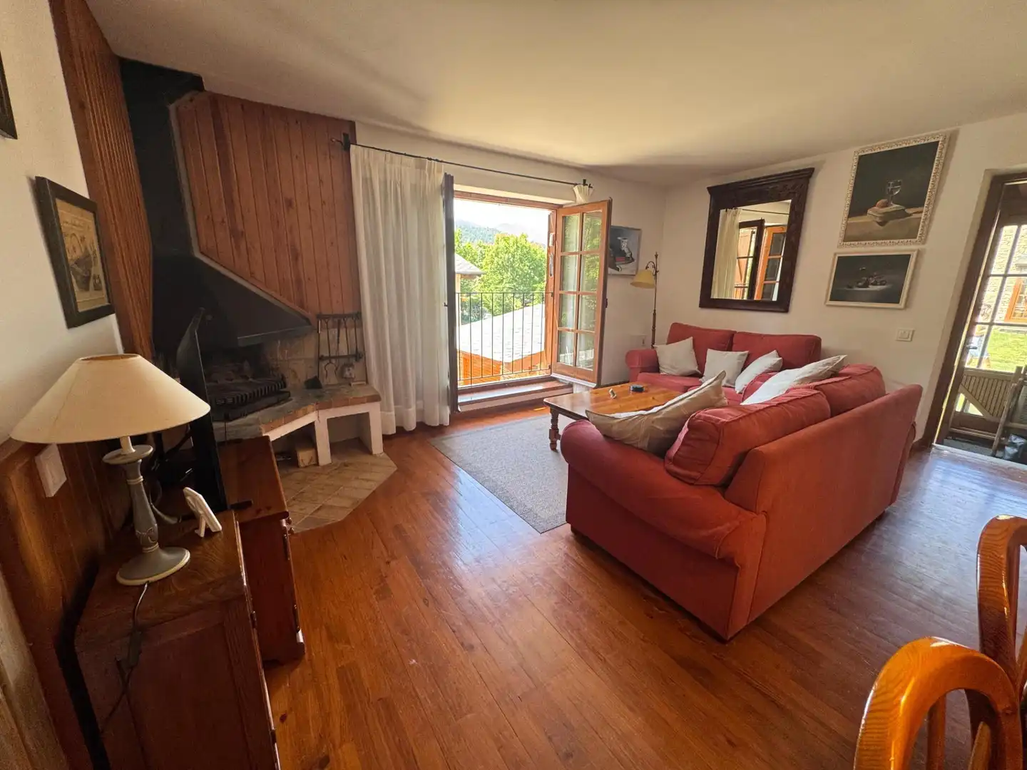 Living room of Detached homes for sale in Urús  with Heating, Private garden and Terrace