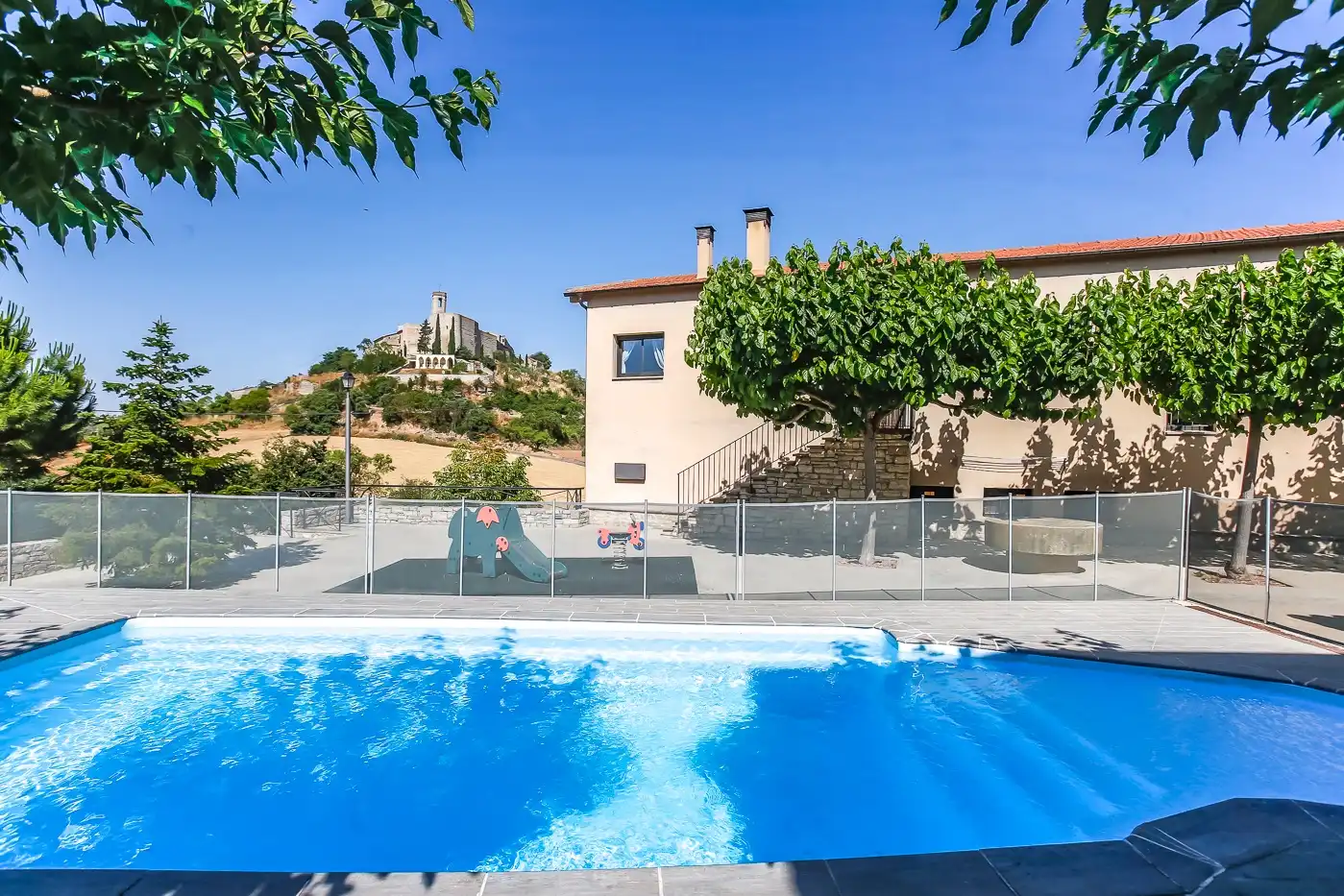 Swimming pool of Country homes for sale in Les Oluges  with Heating, Private garden and Terrace