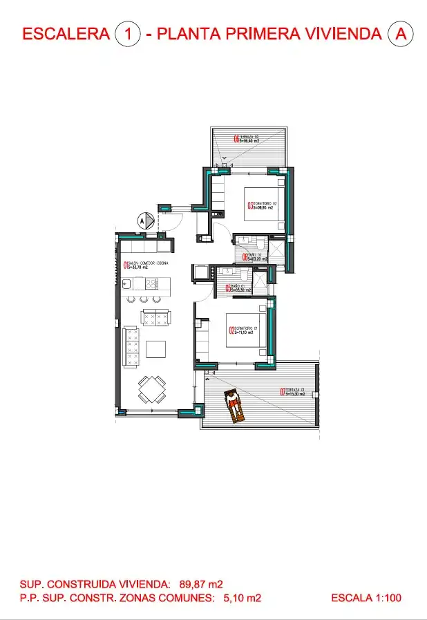 Apartamento con piscina en venta en Nueva Torrevieja - Aguas Nuevas, imagen 3