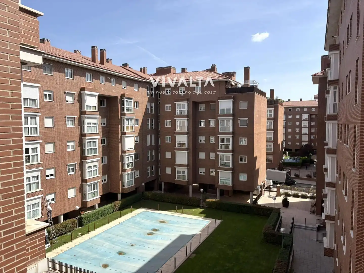 Vista exterior de Piso en venta en Madrid con Aire acondicionado, Calefacción y Trastero