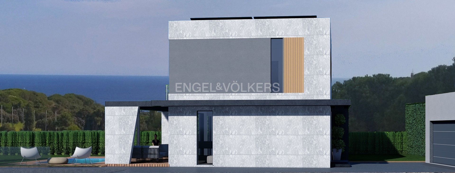 Exterior view of House or chalet for sale in Sant Vicenç de Montalt  with Heating and Private garden
