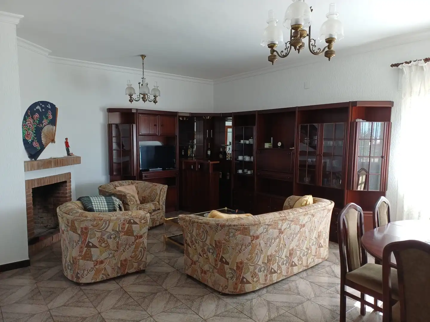 Sala de estar de Finca rústica en venta en Isla Cristina con Jardín privado
