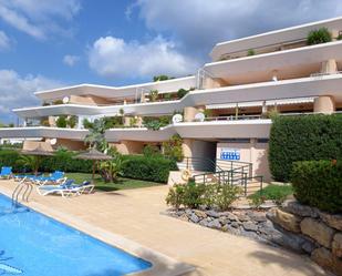 Exterior view of Flat for sale in Altea  with Air Conditioner, Heating and Private garden