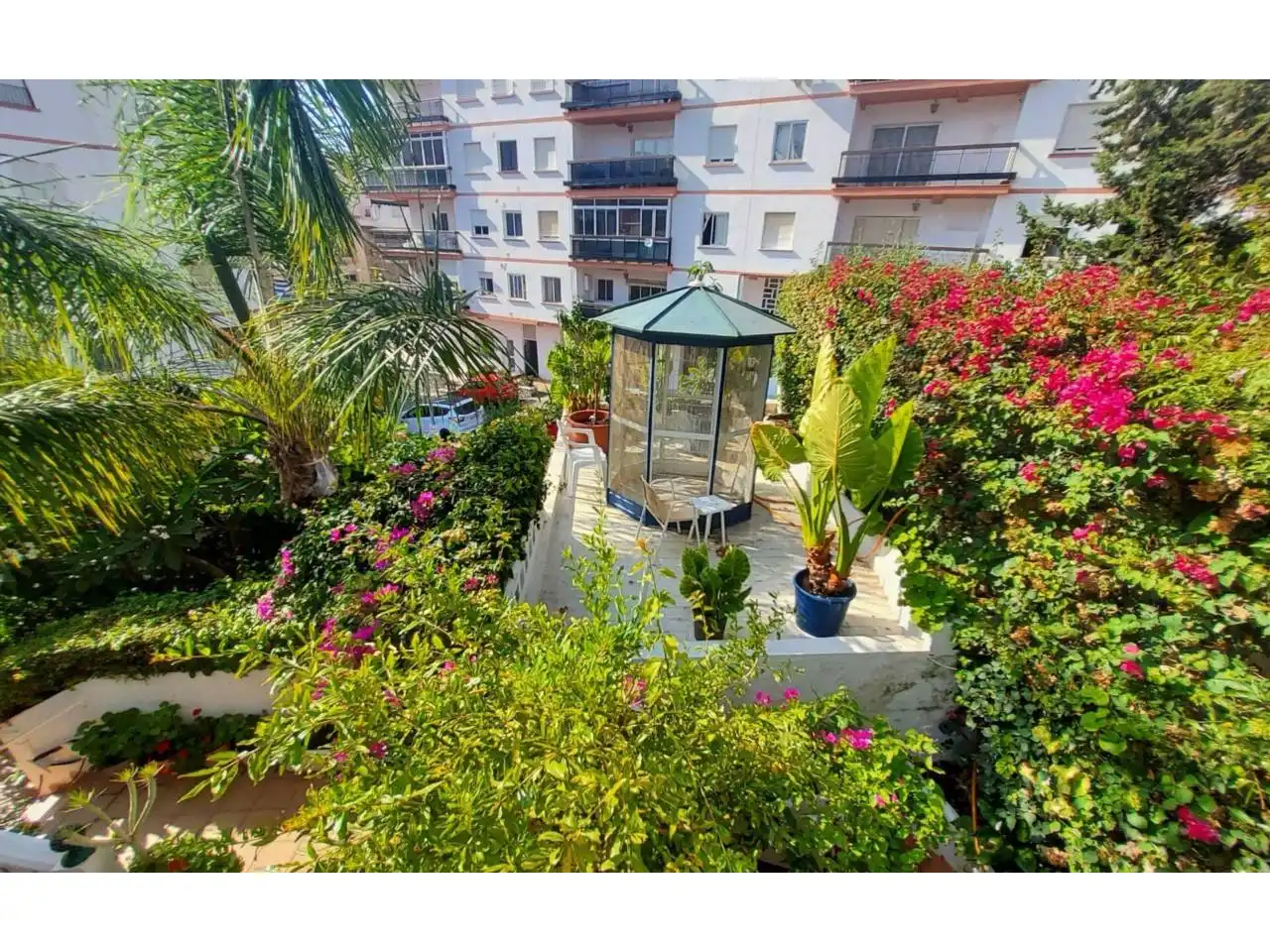 Terraza de Casa o chalet en venta en Almuñécar con Aire acondicionado, Jardín privado y Piscina comunitaria