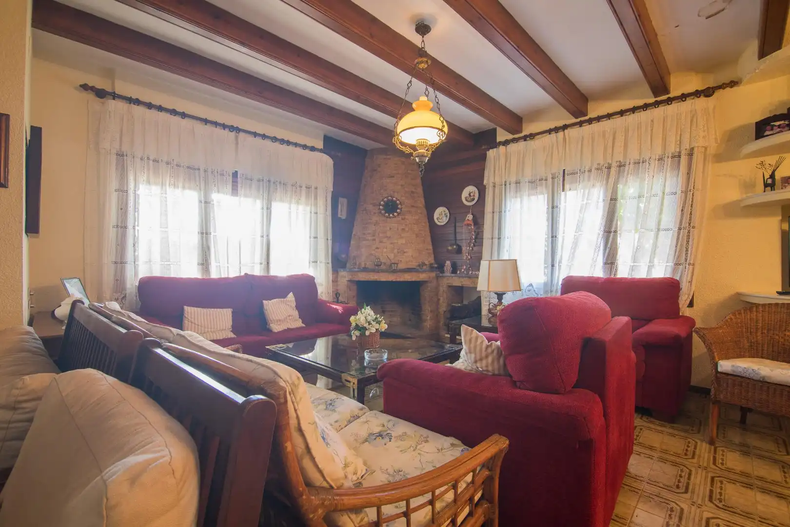 Living room of Houses for sale in Elche / Elx  with Private garden, Storage room and Swimming Pool