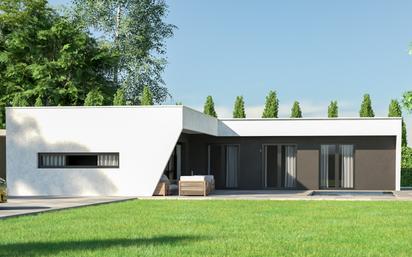 Exterior view of House or chalet for sale in Miño  with Private garden