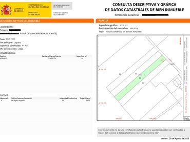 Terreny rústic en venda a Pilar de la Horadada ciudad
