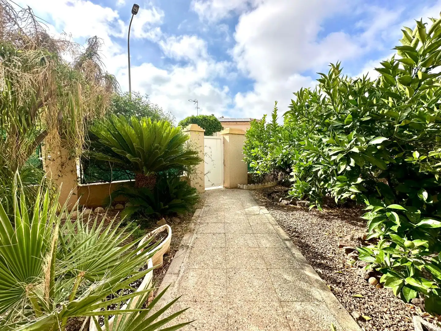 Exterior view of Duplexes for sale in Almería  with Private garden, Terrace and Storage room