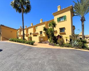 Exterior view of Single-family semi-detached for sale in Sotogrande  with Air Conditioner, Heating and Terrace