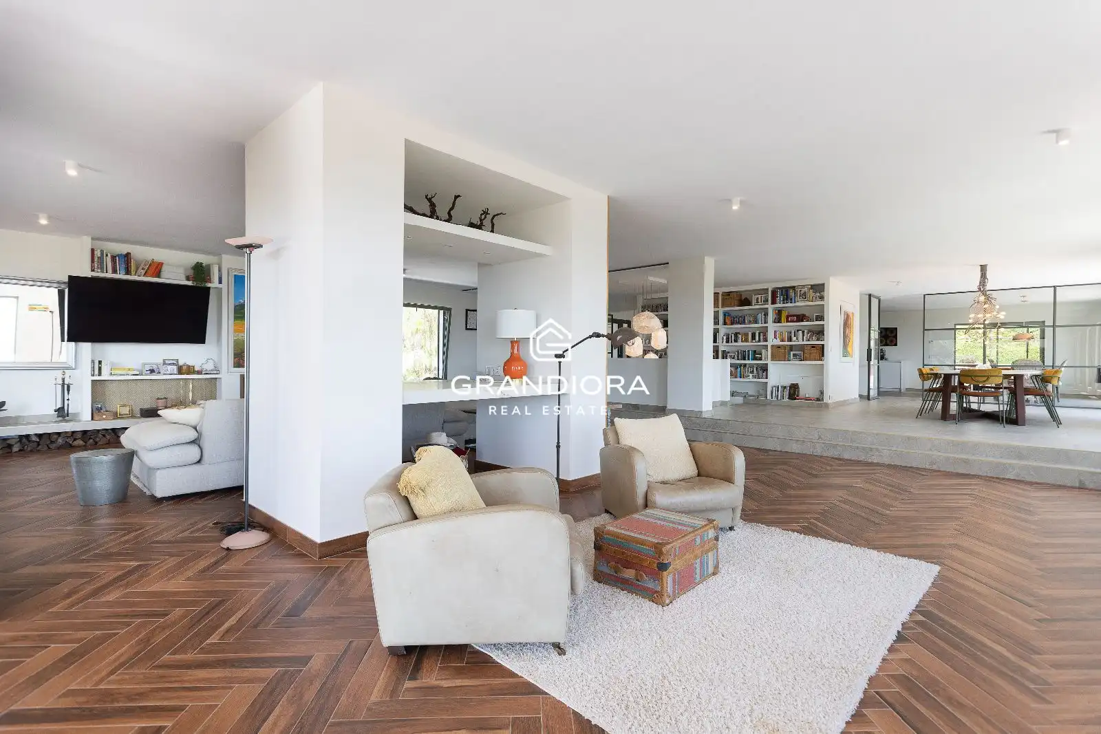 Living room of Houses for rent in Cabrils  with Air Conditioner, Heating and Storage room