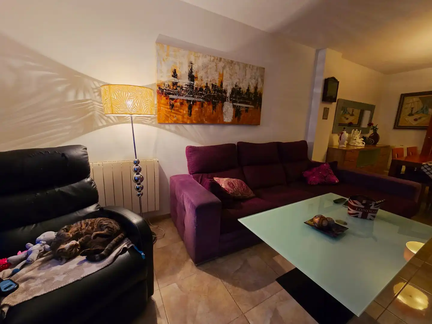 Living room of Flat for sale in Cambrils  with Air Conditioner, Heating and Balcony