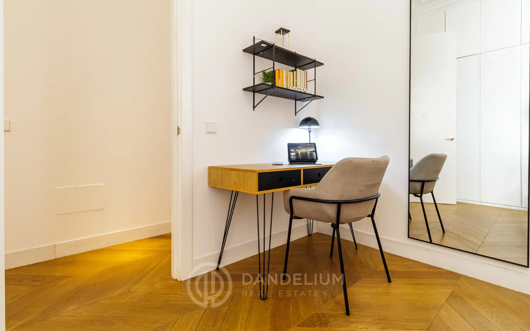 Habitación de Piso de alquiler en Madrid con Aire acondicionado, Calefacción y Parquet