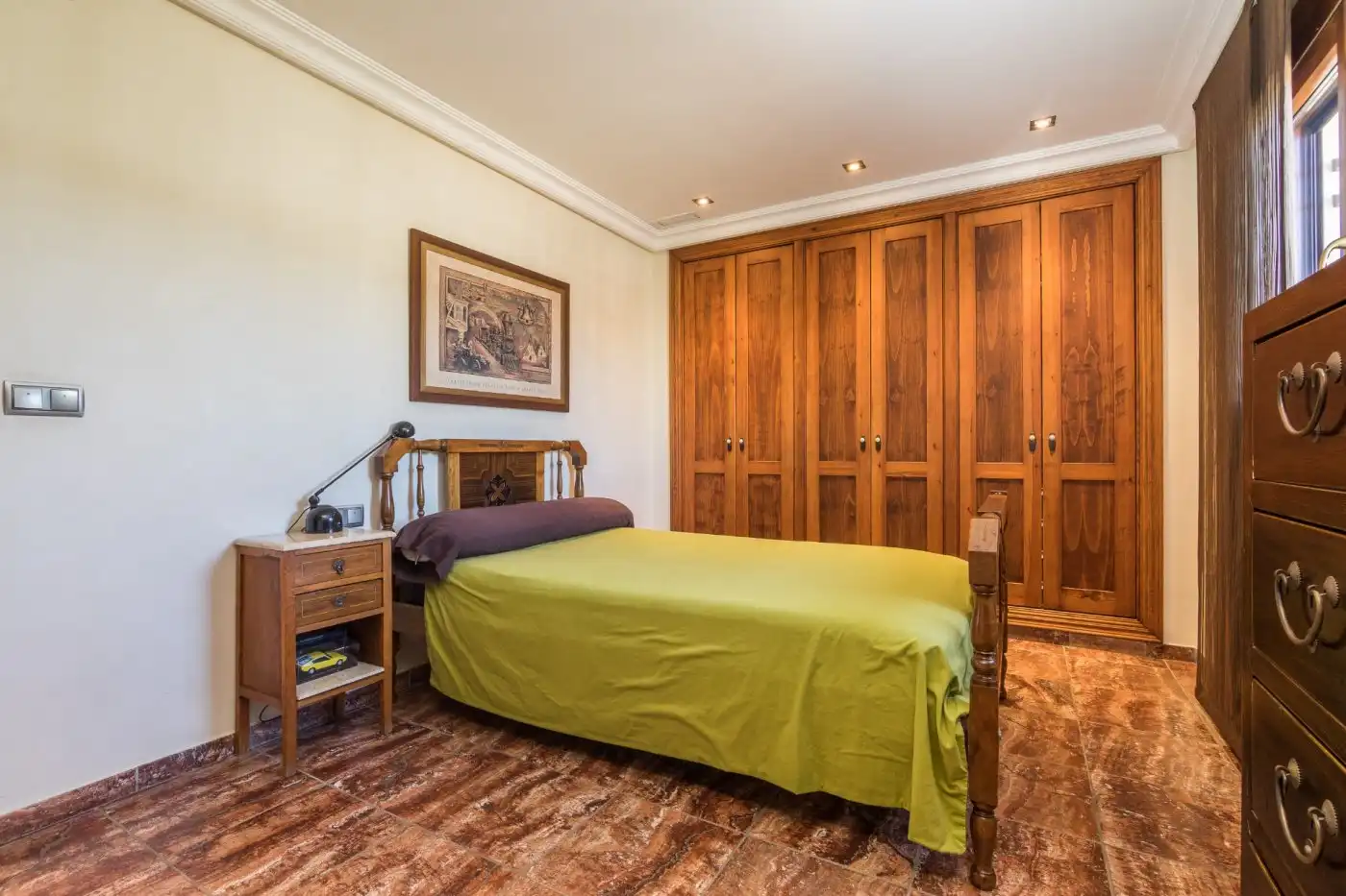 Bedroom of Houses for sale in Elche / Elx  with Air Conditioner, Private garden and Terrace