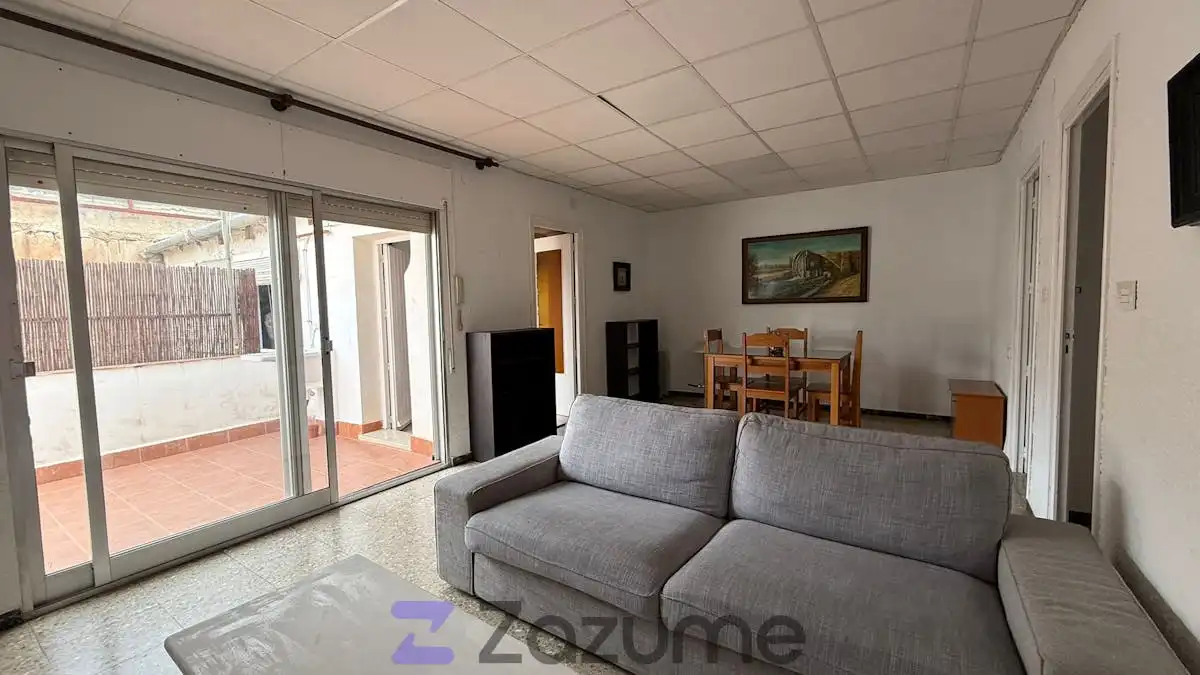 Sala d'estar de Pis de lloguer en Murcia amb Aire condicionat, Moblat i Forn