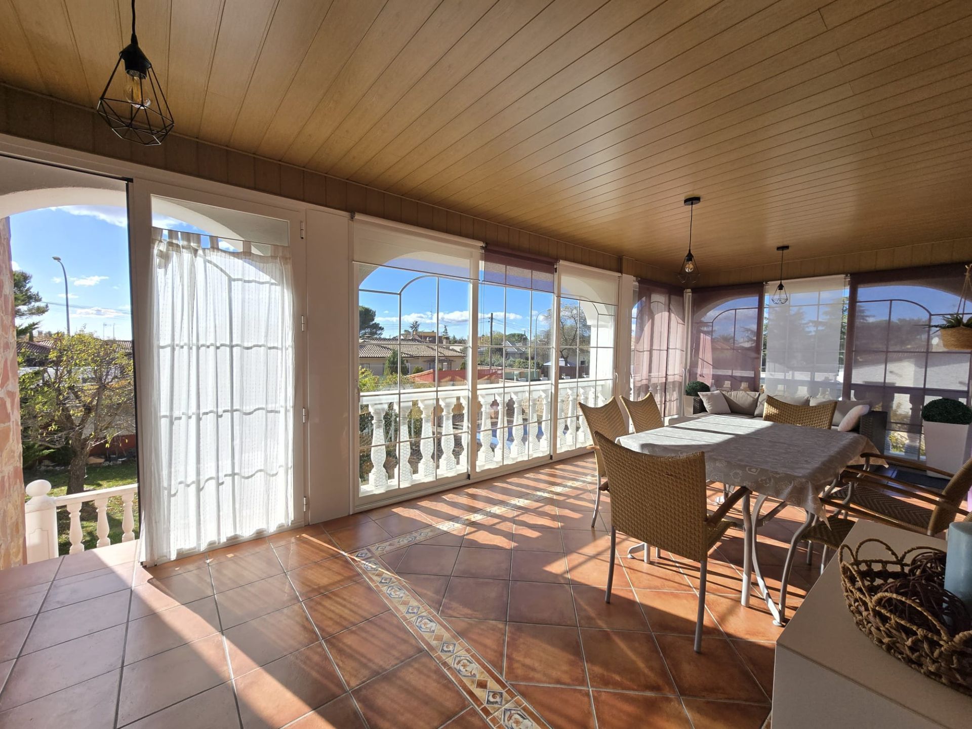 Terrace of House or chalet for sale in Villar del Olmo  with Air Conditioner, Heating and Private garden