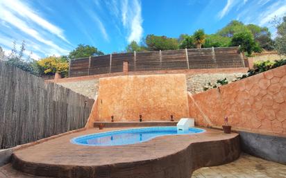 Swimming pool of Single-family semi-detached for sale in Santa Maria de Martorelles  with Heating, Terrace and Storage room