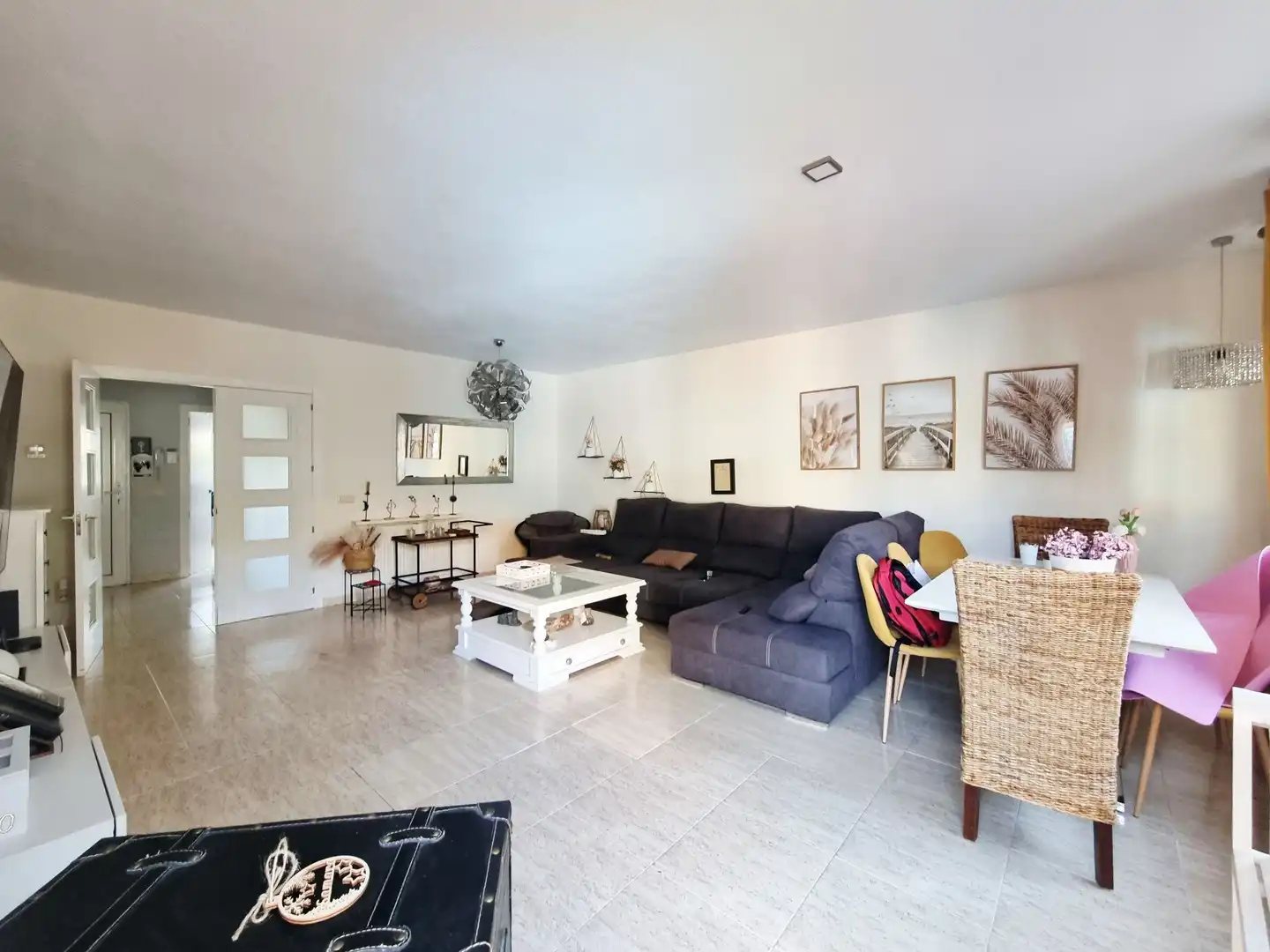 Sala de estar de Casa o chalet en venta en Torrejón de la Calzada con Aire acondicionado, Calefacción y Jardín privado