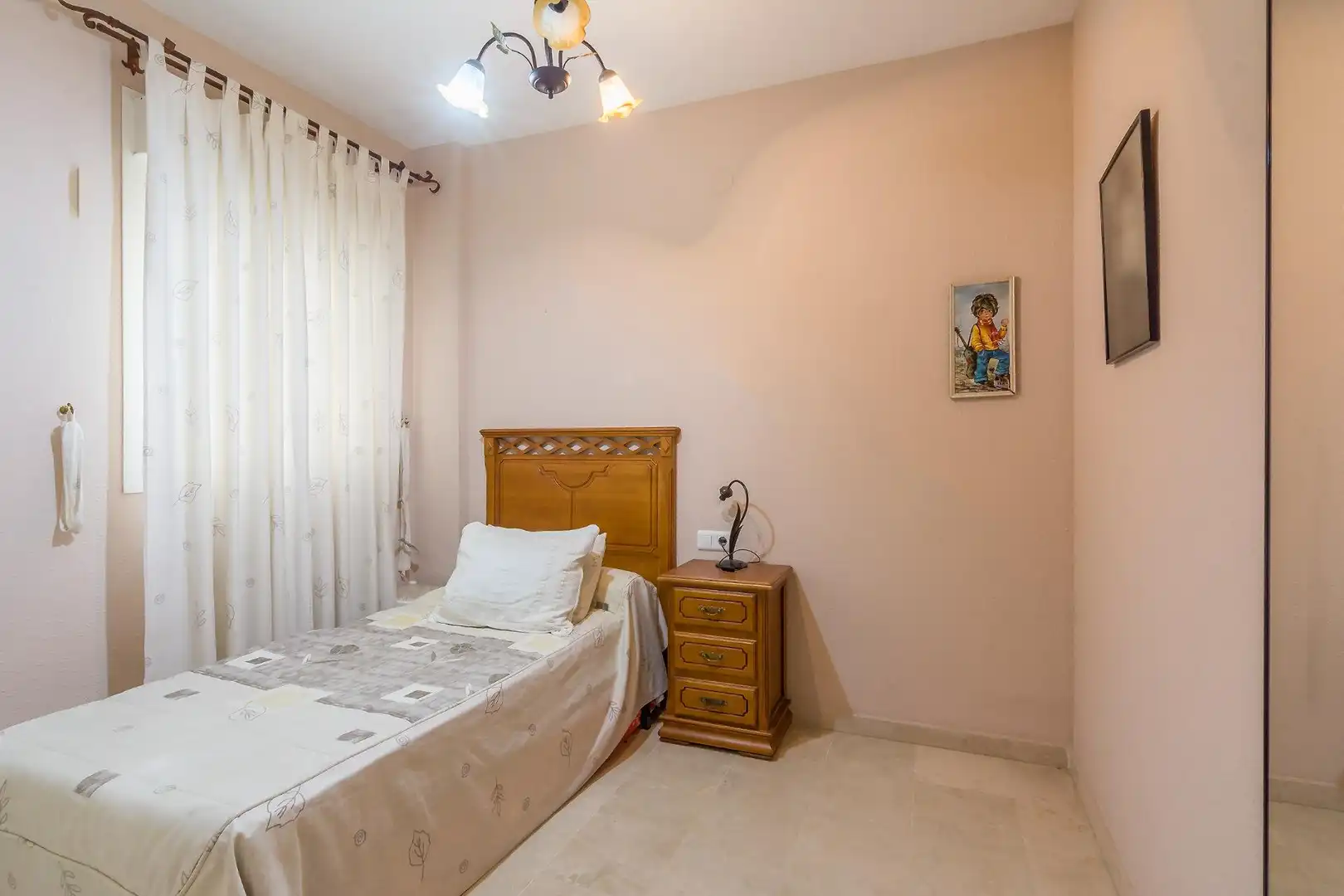 Bedroom of Flat for sale in Benalmádena  with Air Conditioner and Terrace