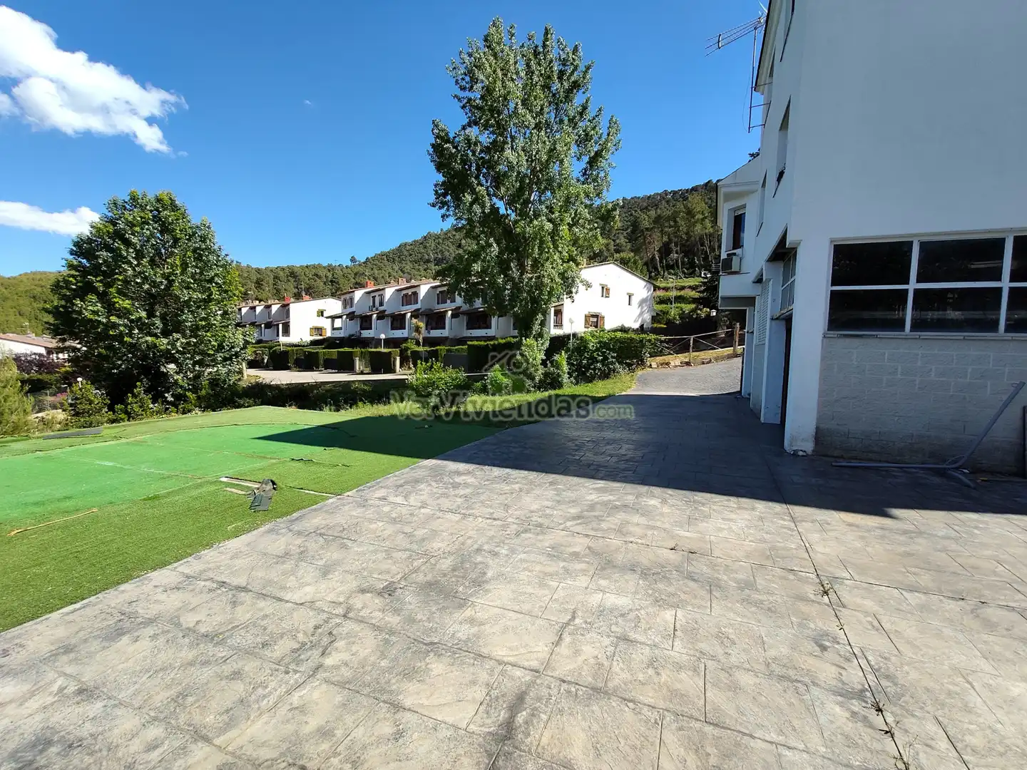 Terrassa de Casa o xalet en venda en Vallirana amb Calefacció, Jardí privat i Terrassa