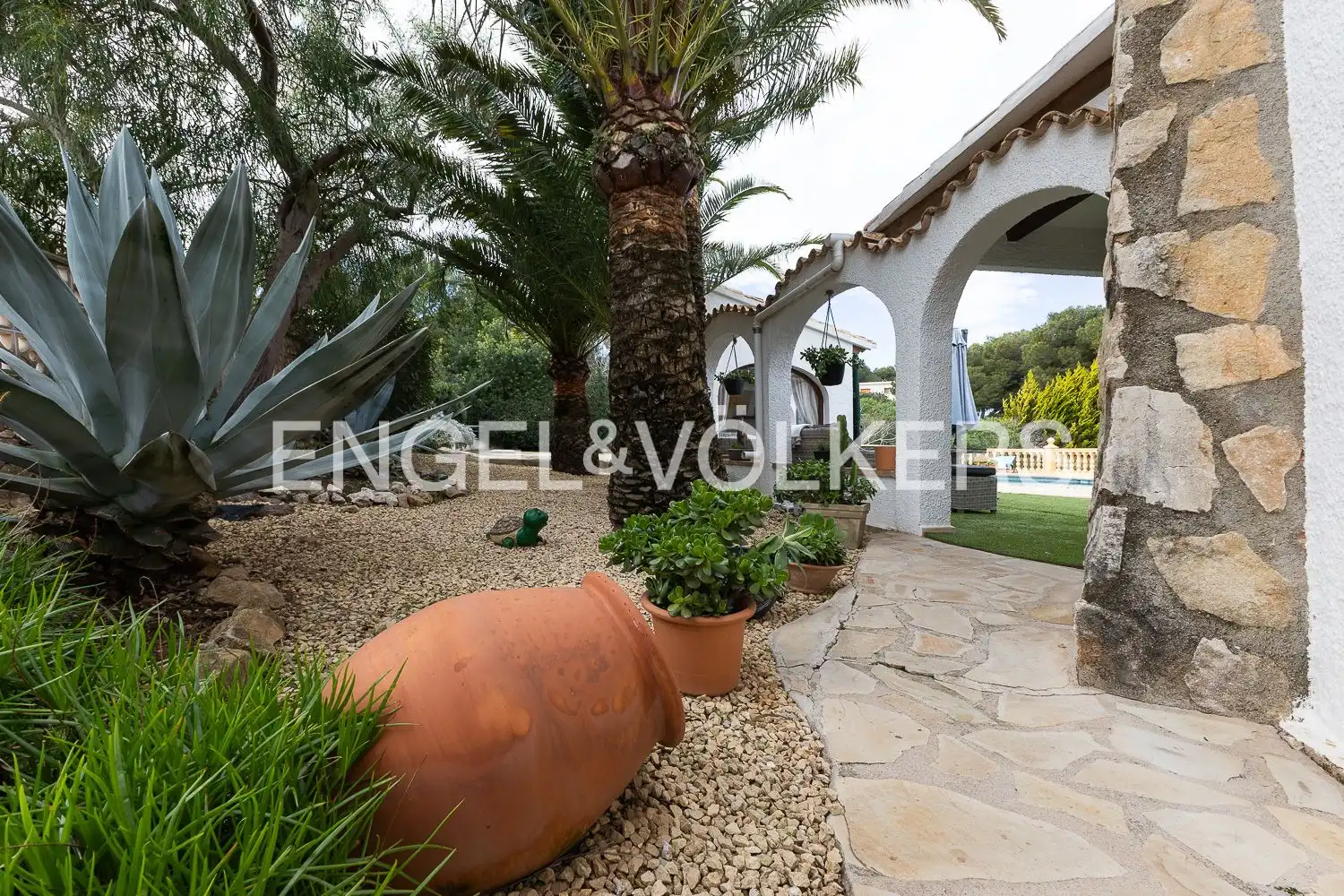 Exterior view of Houses for sale in Jávea / Xàbia  with Air Conditioner, Heating and Private garden