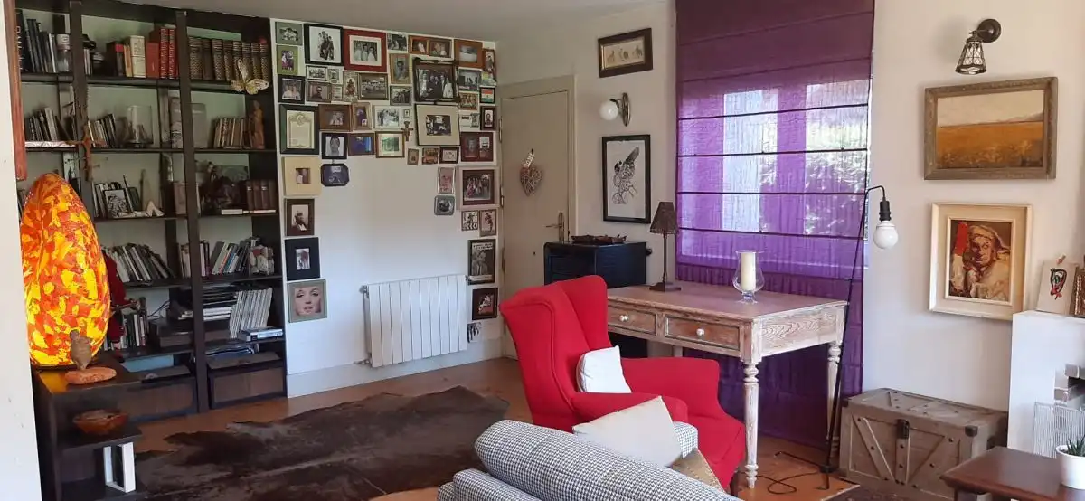 Sala de estar de Finca rústica en venta en Hazas de Cesto con Calefacción, Trastero y Balcón