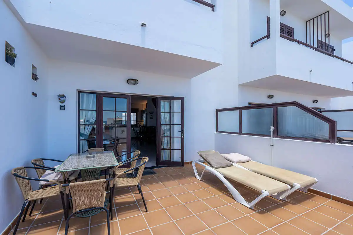 Terraza de Dúplex en venta en Teguise con Piscina comunitaria