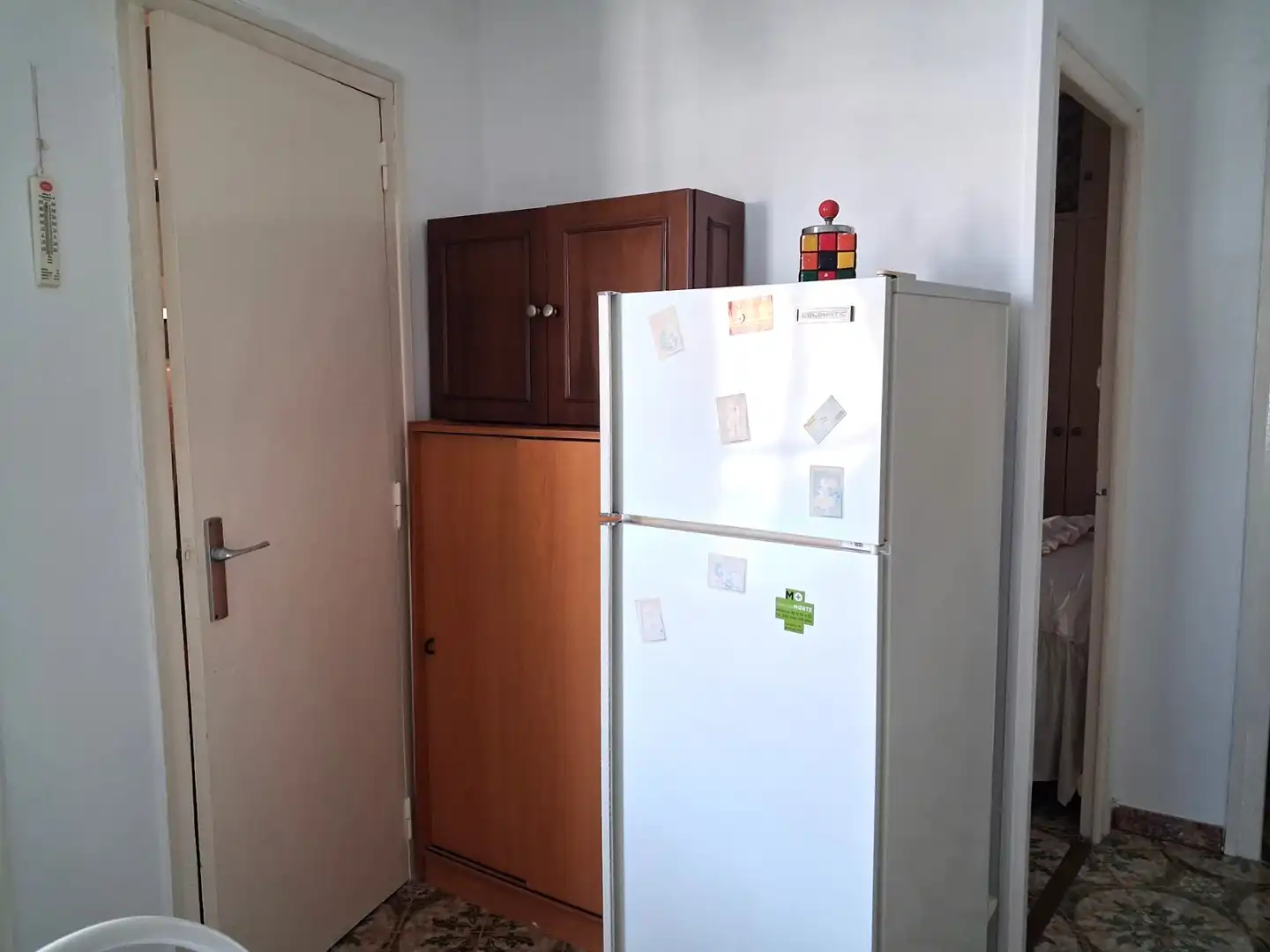 Kitchen of Flat for sale in Zaragoza  with Heating, Terrace and Furnished