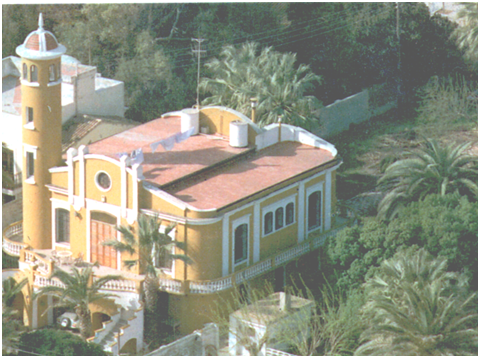 Vista exterior de Finca rústica en venda en  Valencia Capital amb Aire condicionat, Calefacció i Jardí privat