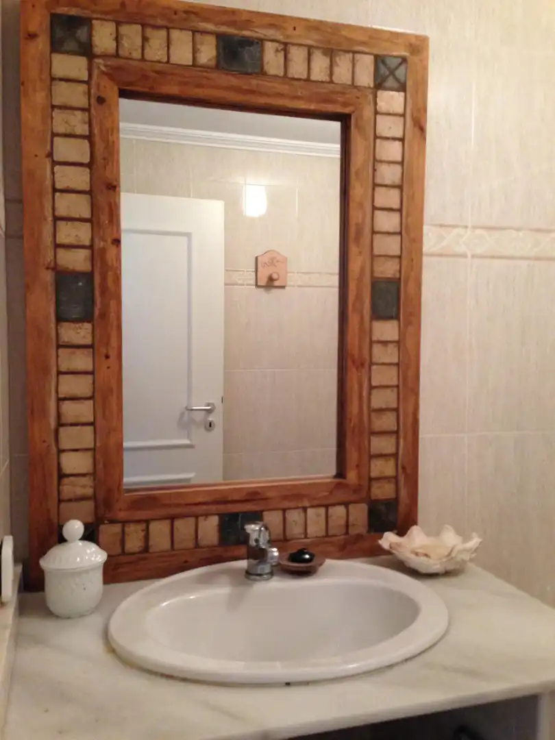 Baño de Casa adosada de alquiler en Sant Josep de sa Talaia con Aire acondicionado, Jardín privado y Terraza