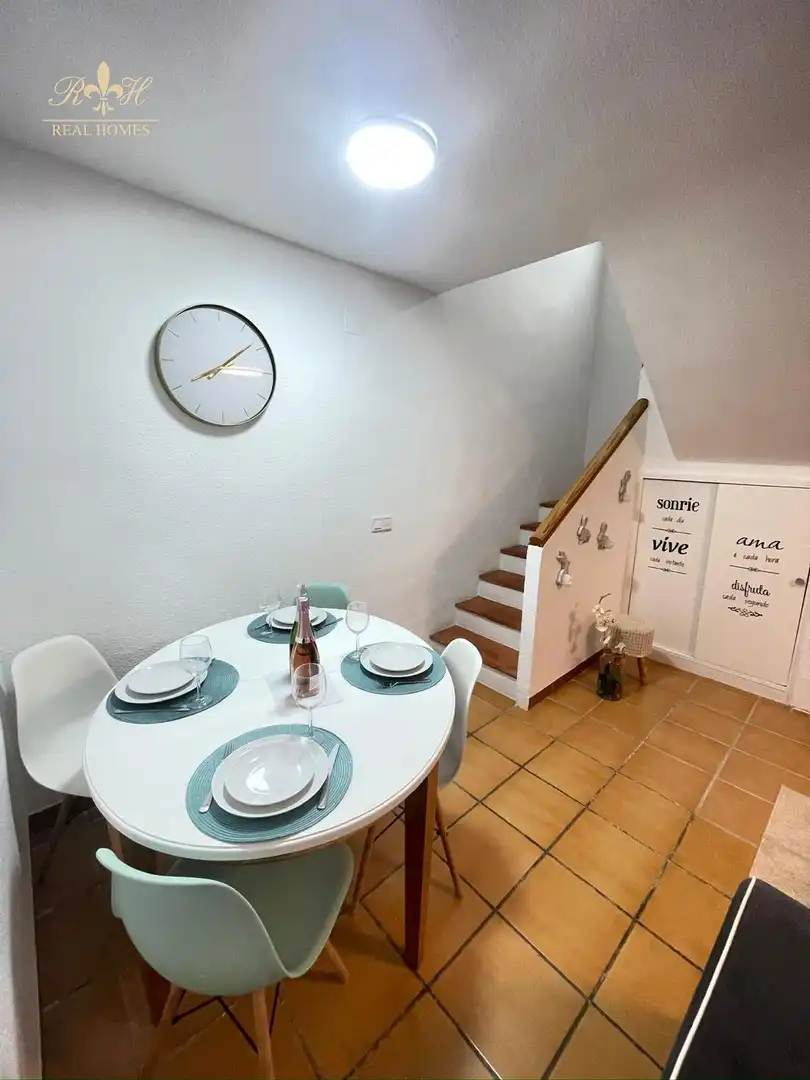 Esszimmer von Maisonette zur Miete in L'Alfàs del Pi mit Klimaanlage, Terrasse und Schwimmbad