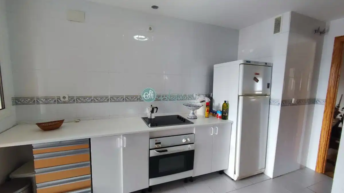 Kitchen of Flat for sale in Segovia  with Heating, Parquet flooring and Terrace