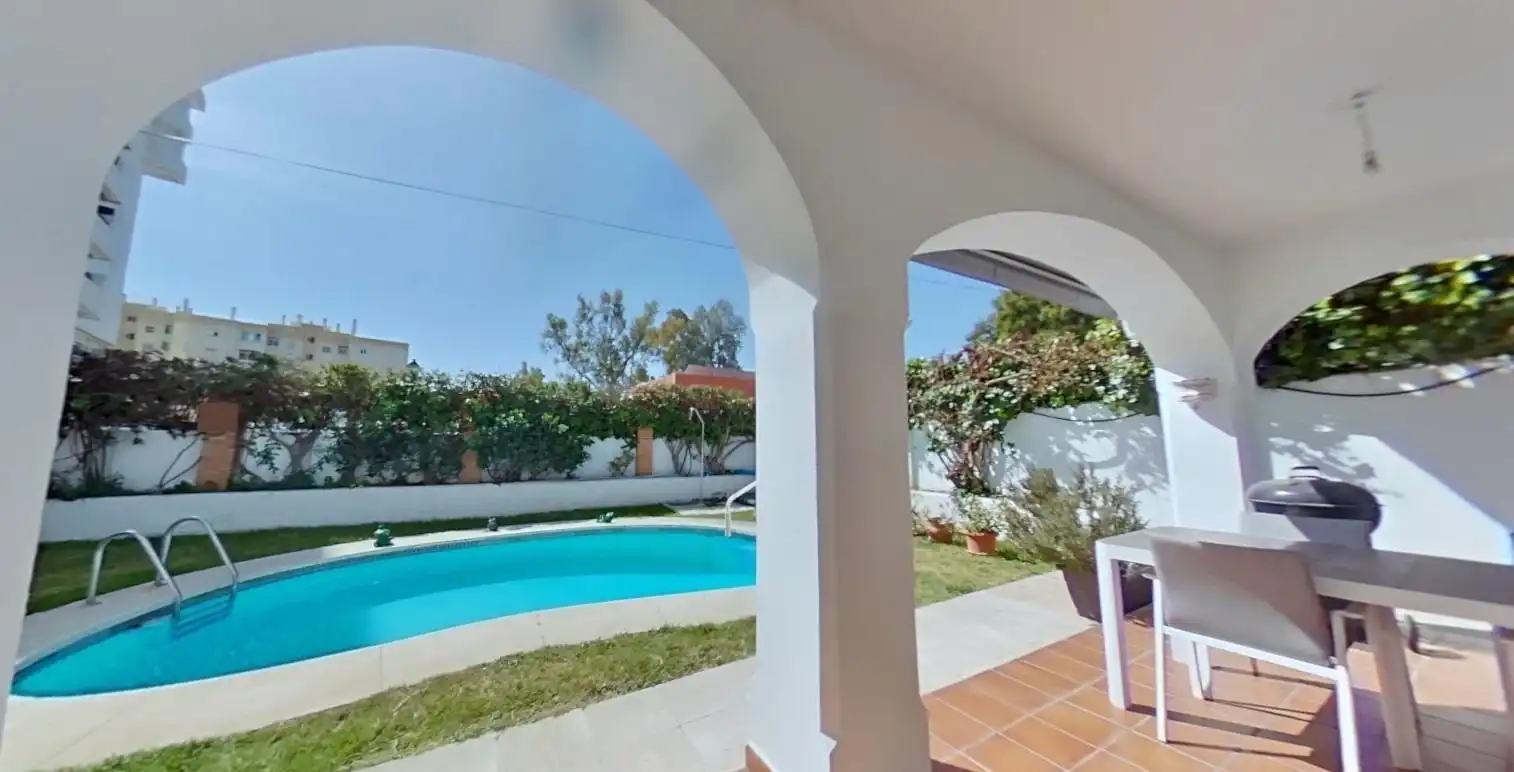 Swimming pool of Houses for rent in Fuengirola  with Air Conditioner, Private garden and Terrace