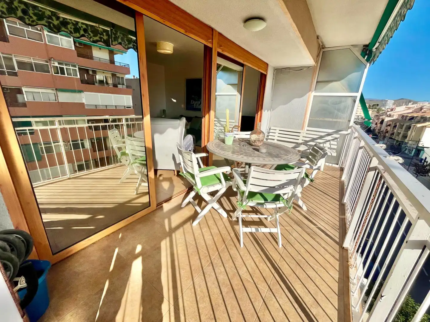 Terrasse von Wohnung zum Verkauf in El Campello mit Klimaanlage, Terrasse und Balkon