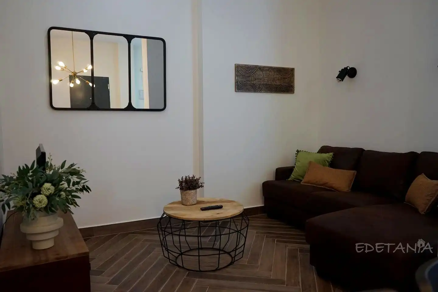 Living room of Apartments for rent in Alfara del Patriarca  with Air Conditioner, Heating and Furnished