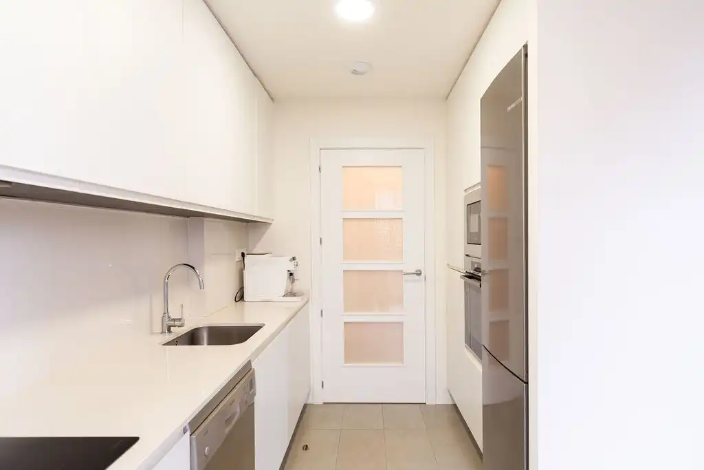 Cuina de Apartament en venda en Arenys de Mar amb Aire condicionat, Calefacció i Parquet