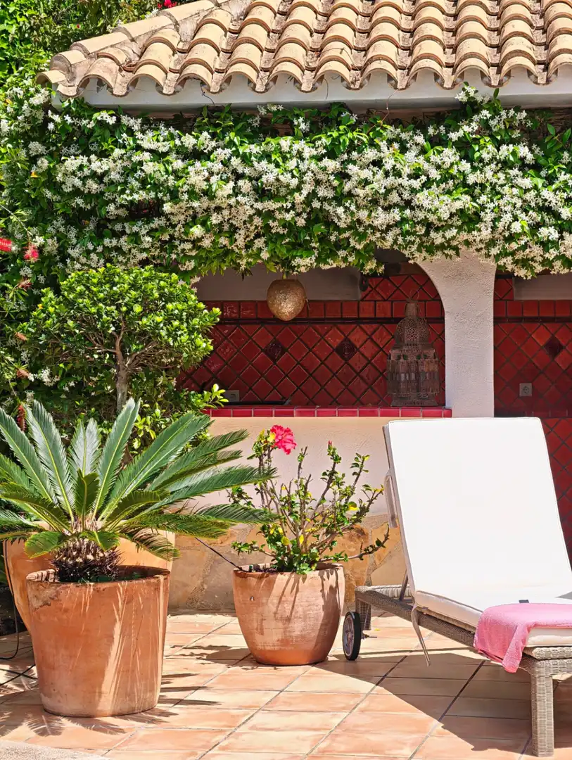 Terraza de Casa o chalet en venta en Dénia con Aire acondicionado, Calefacción y Jardín privado