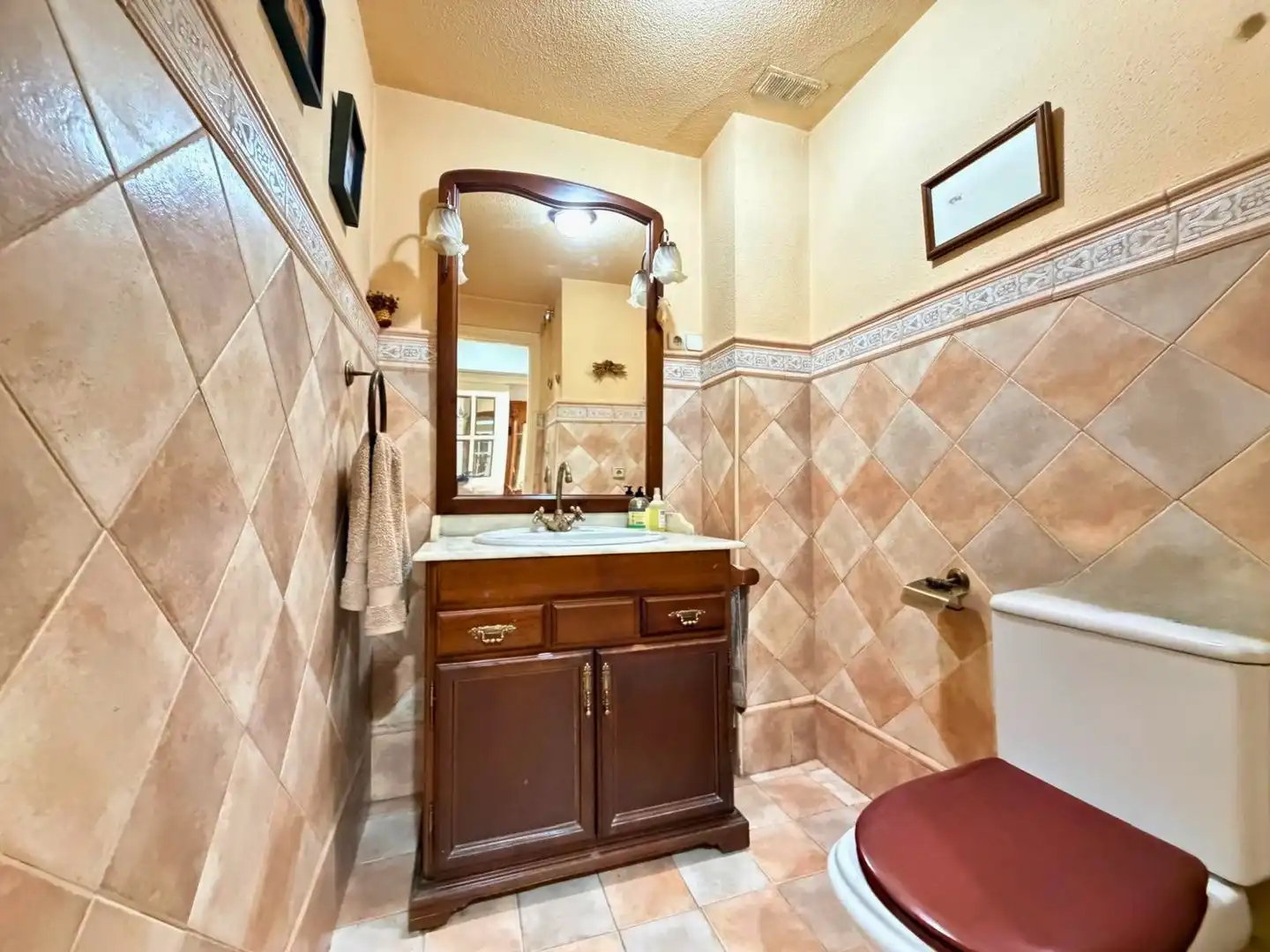 Baño de Casa o chalet en venta en Rivas-Vaciamadrid con Aire acondicionado, Calefacción y Jardín privado